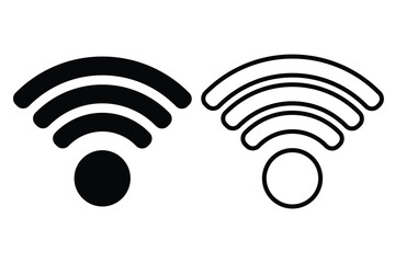 WiFi icon vector illustration