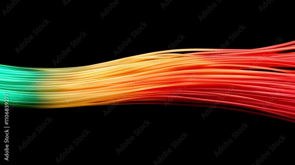 Aufkleber photon movement visualization scientific experiment laboratory microscopic perspective light dynamic