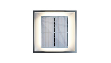Obraz premium solar panel on white background png, solar panel isolated on white background, solar panel isolated on white