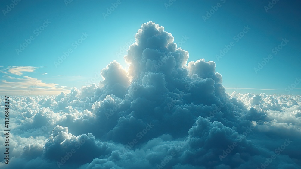 Poster a message about the power of cloud computing to revolutionize the world
