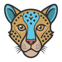 cat head cartoon