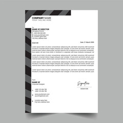 Professional Corporate Letterhead Card Design