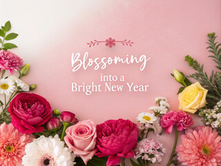 bouquet of pink roses