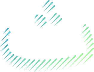 hijaiyah letter with line style