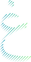 hijaiyah letter with line style