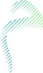 hijaiyah letter with line style