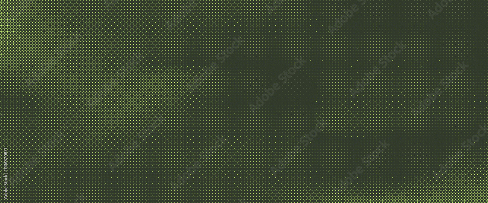 Poster old screen bitmap background template. vector green dither pixelated backdrop retro style for your d