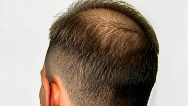Hair care expert discussing scalp conditions, dandruff and psoriasis as contributors to hair loss