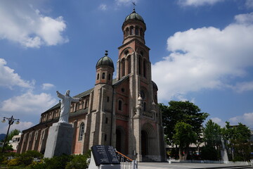 대한민국 전주의 전동성당 모습 