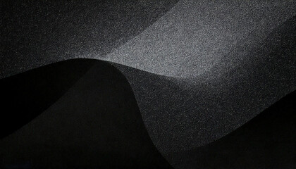 Black grainy gradient background, noise texture blurred, dark header backdrop poster, banner header cover design