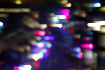 The light in the dark, the abstract background