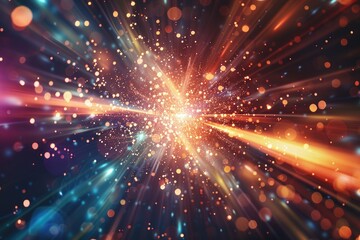 Naklejka premium Cosmic