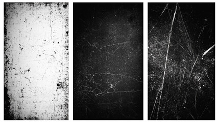 Rough black and white texture. Abstract overlay distress floor, black and white seamless background.