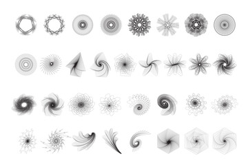 spirograph line doodle