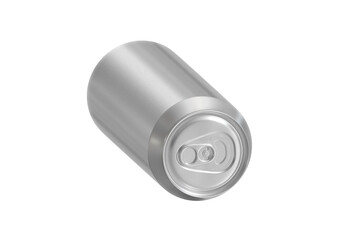 500 ml clean aluminum beverage drink soda can, transparent background