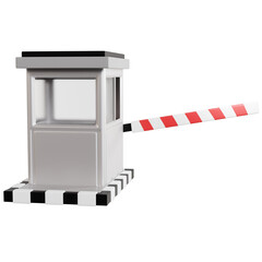 Modern Toll Gate Booth