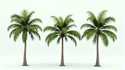 Obraz premium palm tree silhouette