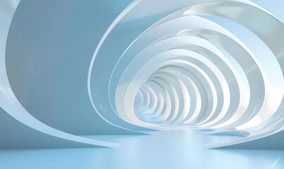 Obraz premium Minimal architectural space