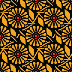 This seamless geometric pattern design is perfect for textile and fabric projects. Featuring bold, striking, and modern elements, this vector illustration brings a vibrant and contemporary touch.