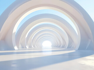 Obraz premium Minimal architectural space