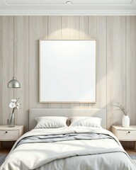 bed in room