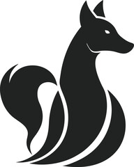 Dog and Cat Vector Logo - Sleek Black Silhouette Design, Art & Illustration