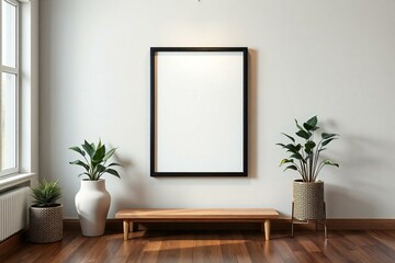 empty room with a window and a floor