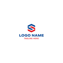 Bold and Minimalist S Logo with a Modern Edge