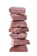 Chocolate isolated
