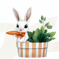 Happy Easter background, card, poster. Vector