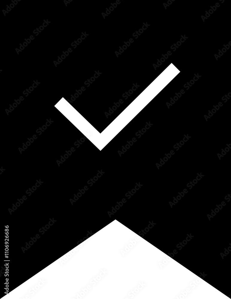 Poster bookmark and favourite flat vector icon. premium quality designs element for mobile app and website.