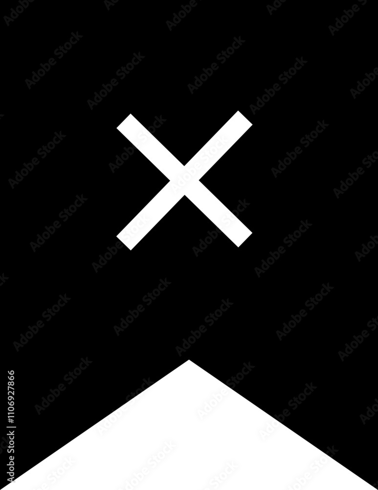 Poster bookmark and favourite flat vector icon. premium quality designs element for mobile app and website.