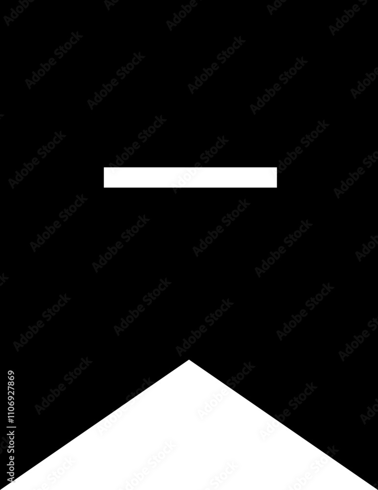 Poster bookmark and favourite flat vector icon. premium quality designs element for mobile app and website.