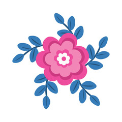 Flower Arrangements Vector Illustration