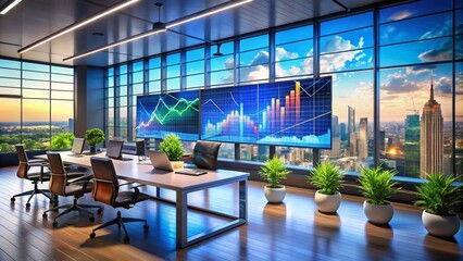 Financial Growth and Management: A Comprehensive Set of Profit, Revenue, and Investment Charts for Modern Architectural Photography