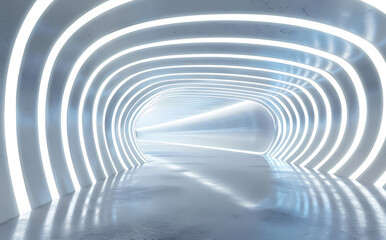 Obraz premium Minimal architectural space