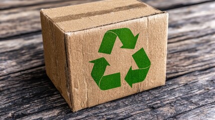 Sustainable packaging solutions eco-friendly practices product design natural environment close-up recycling concept for modern living