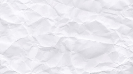 crumpled white paper texture background