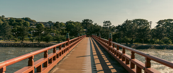 bridge over the river