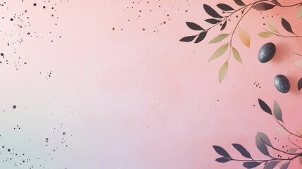 Happy Easter background, card, poster. Vector