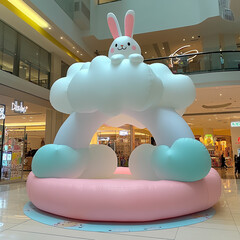 Happy Easter background, card, poster. Vector