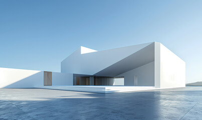 Obraz premium Minimal architectural space