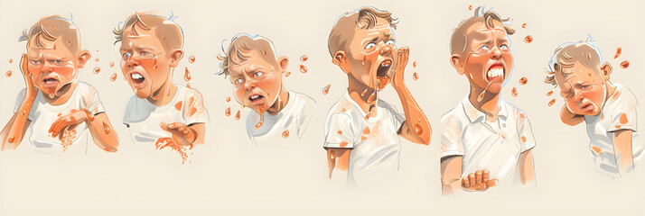 Understanding Tetanus: Comprehensive Illustrations of Symptoms and Causes