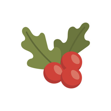 Christmas Vector Illustration - Mistletoe