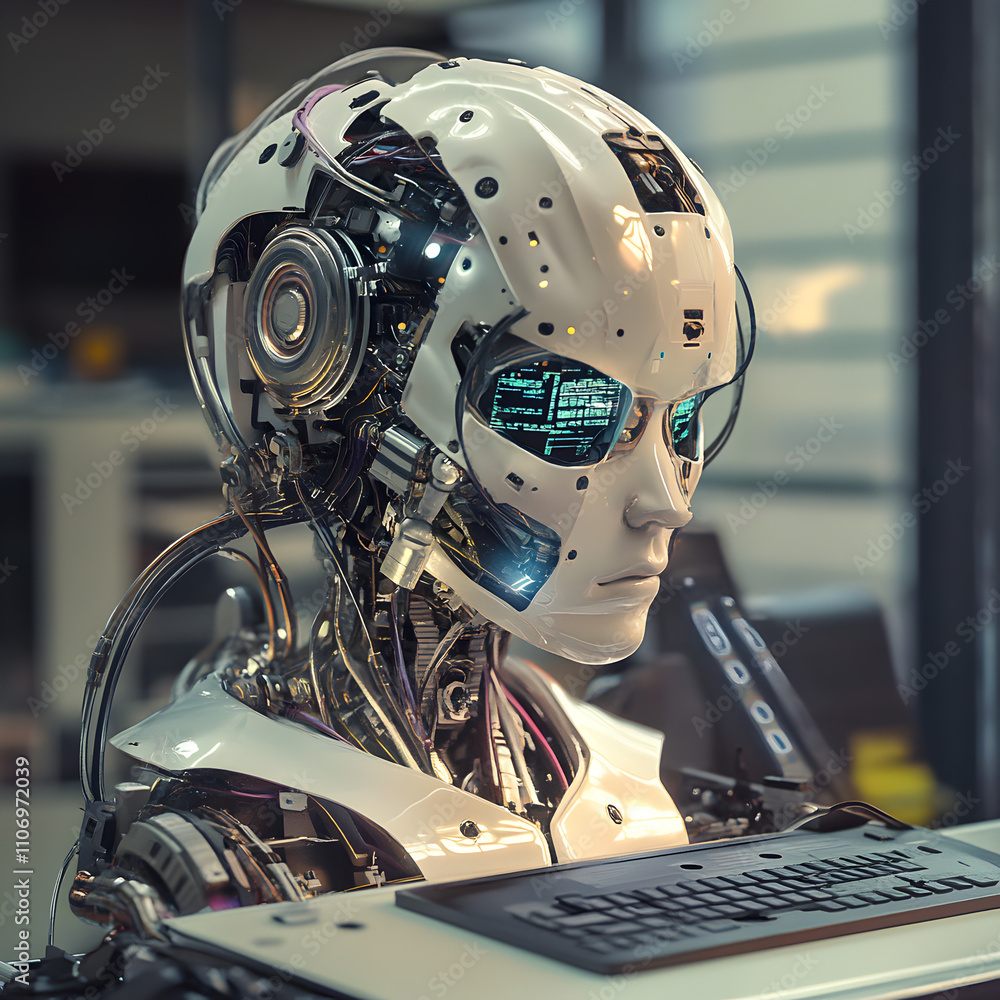 Aufkleber transforming workplace efficiency ai-powered digital solutions for data analysis and exploration