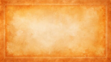 Obraz premium Amber-toned textured background with a subtle double border