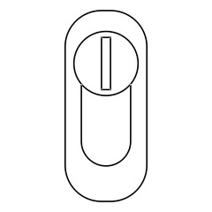 key hole vector icon