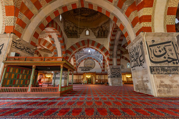 15th century Old Mosque (Eski Camii), beautiful early Ottoman architecture