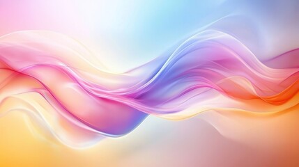 Obraz premium Abstract Colorful Wavy Pattern Background