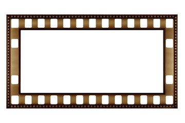 Film Strip Frame, Isolated Movie Reel, PNG Background, Cinematic Border, Photo Frame, Film Reel, Movie Film, Celluloid, Vintage Film, Retro Film